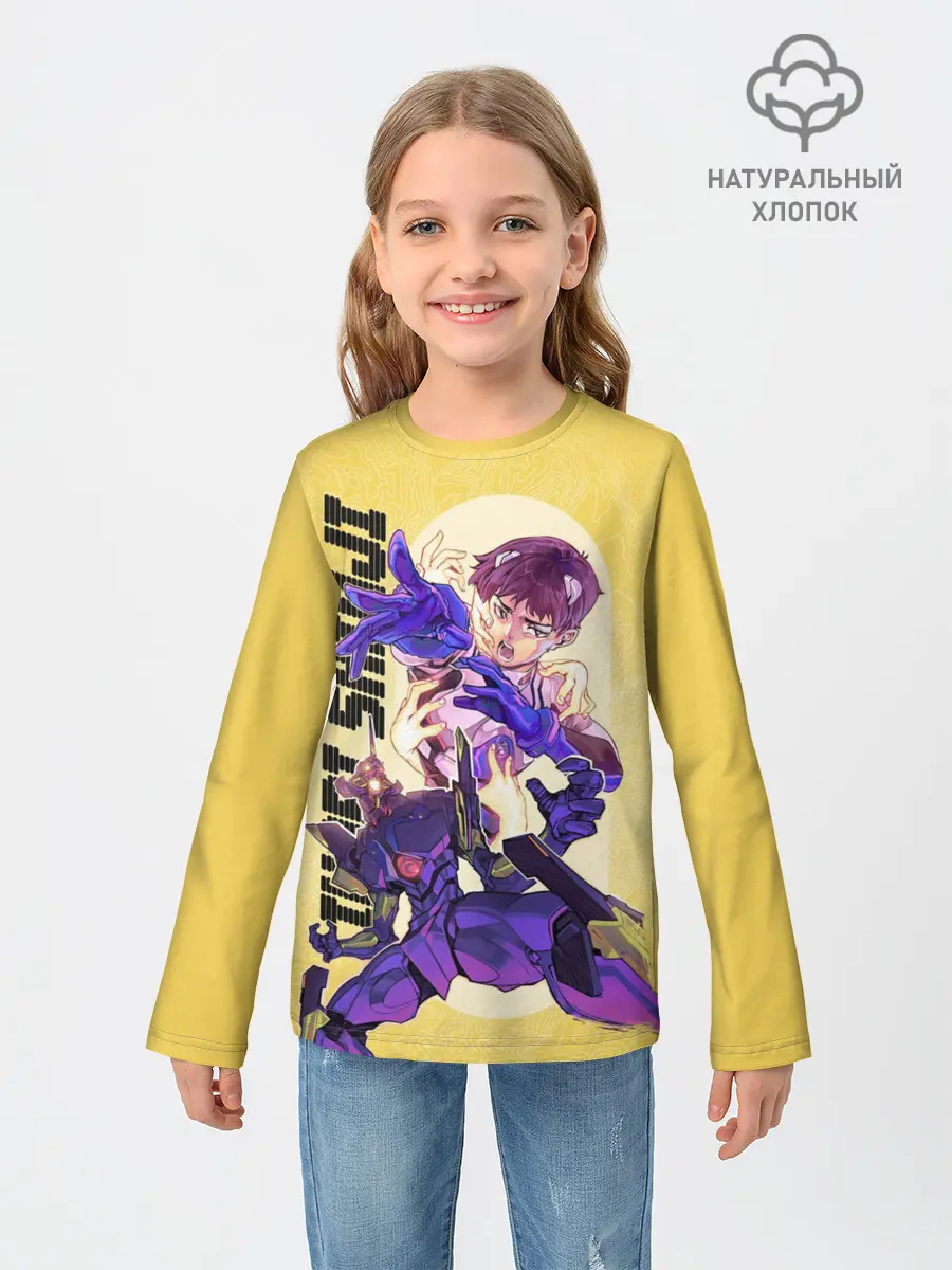Детский лонгслив / Ikari Shinji