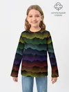 Детский лонгслив / Радуга