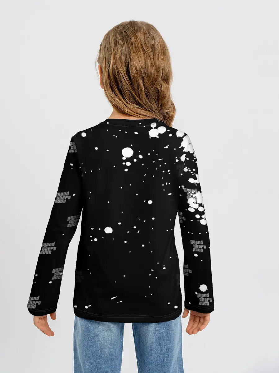 Детский лонгслив / Grand Theft Auto крылья