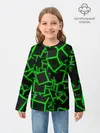 Детский лонгслив / Cyber cube