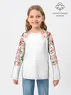 Детский лонгслив / Цветы