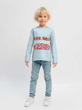 Детский лонгслив / Крипы | LOL