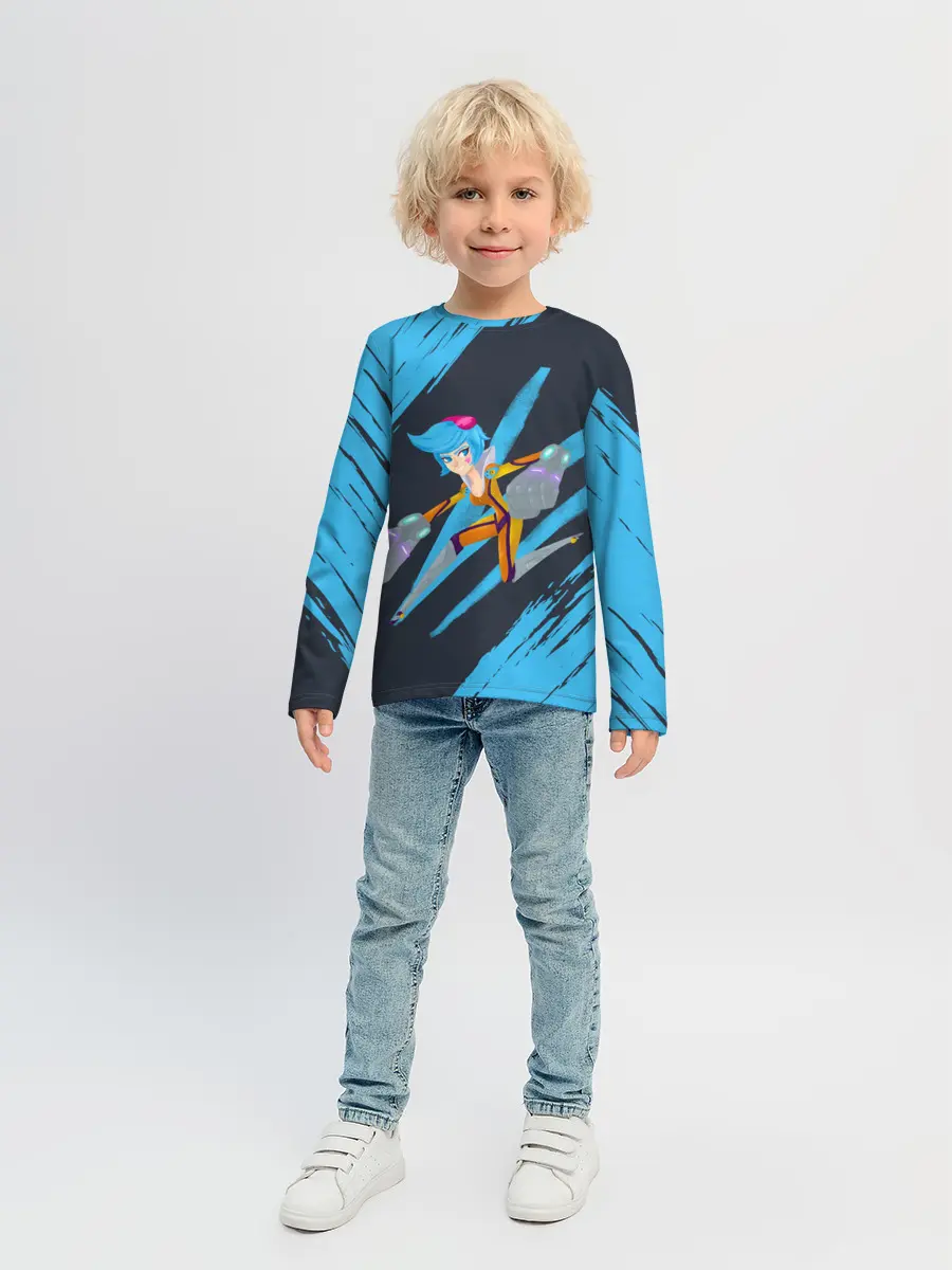 Детский лонгслив / Art | LOL