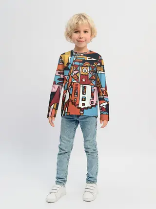 Детский лонгслив / Франкфурт