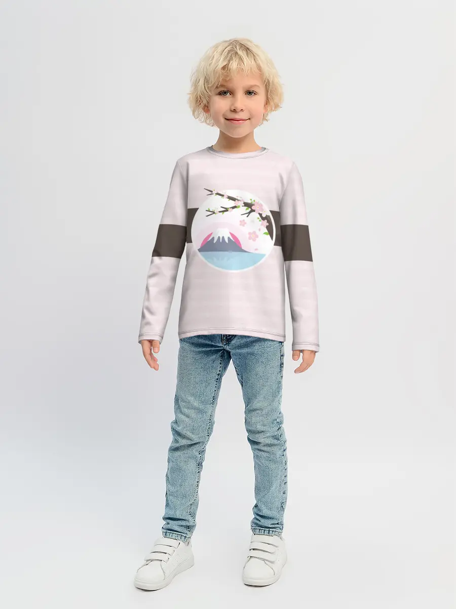 Детский лонгслив / Сакура | Sakura