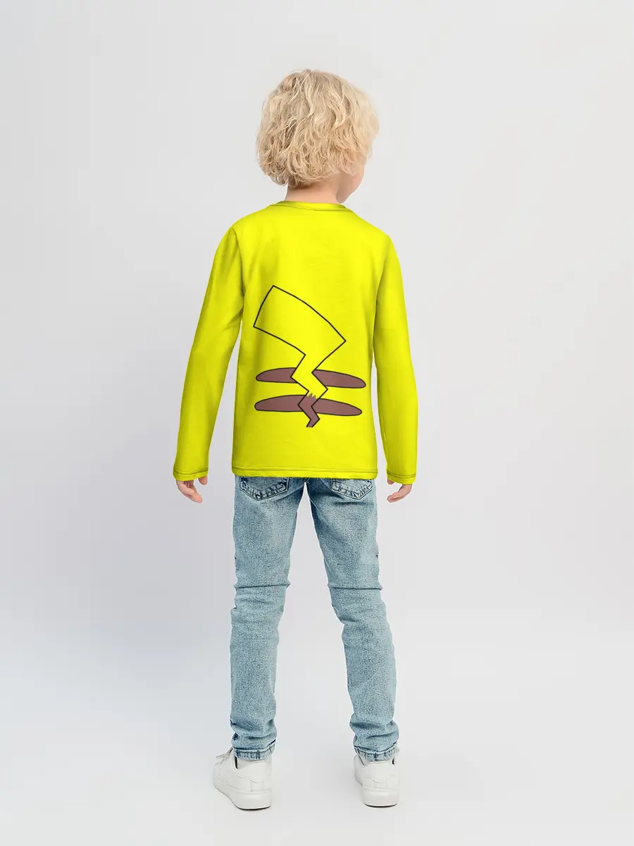 Детский лонгслив / Пикачу с хвостом