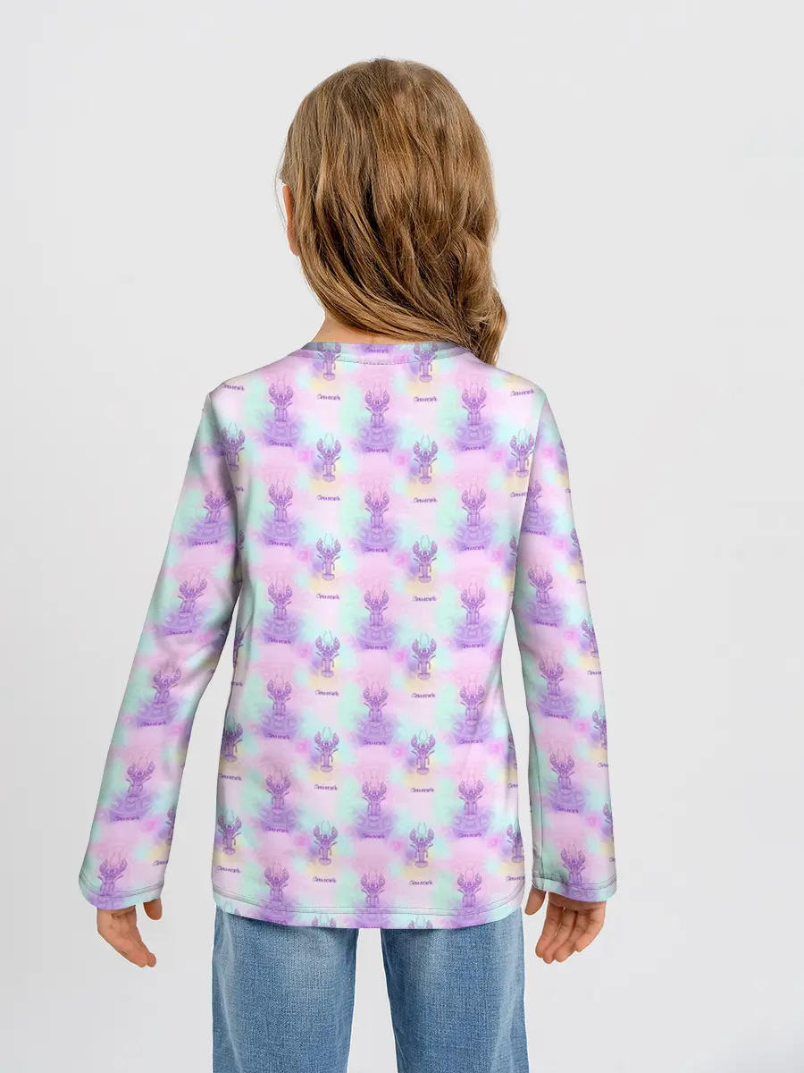 Детский лонгслив / Рак