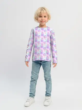 Детский лонгслив / Дева