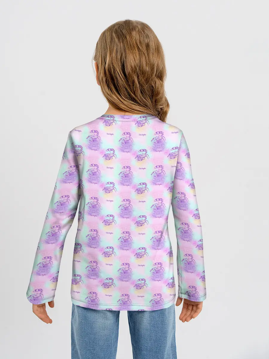 Детский лонгслив / Скорпион