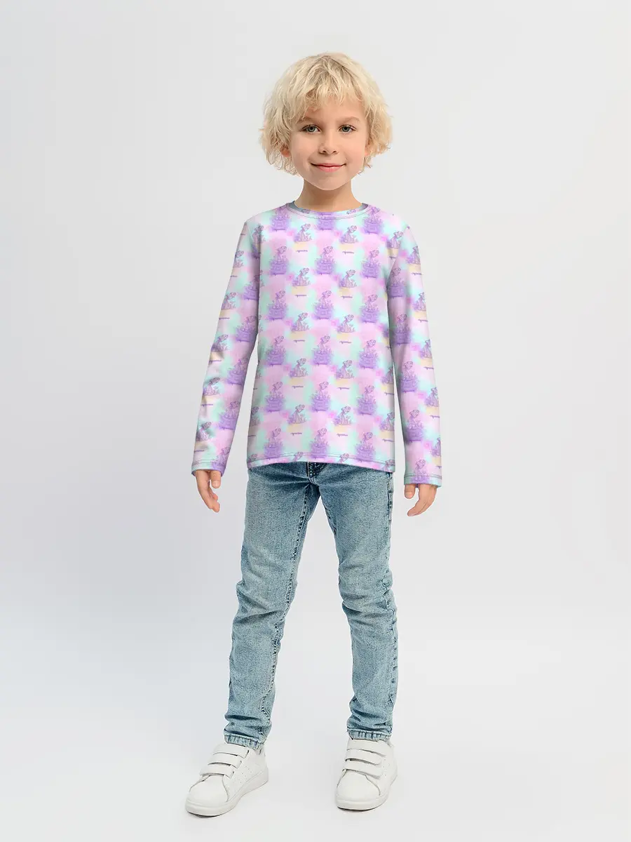 Детский лонгслив / Водолей