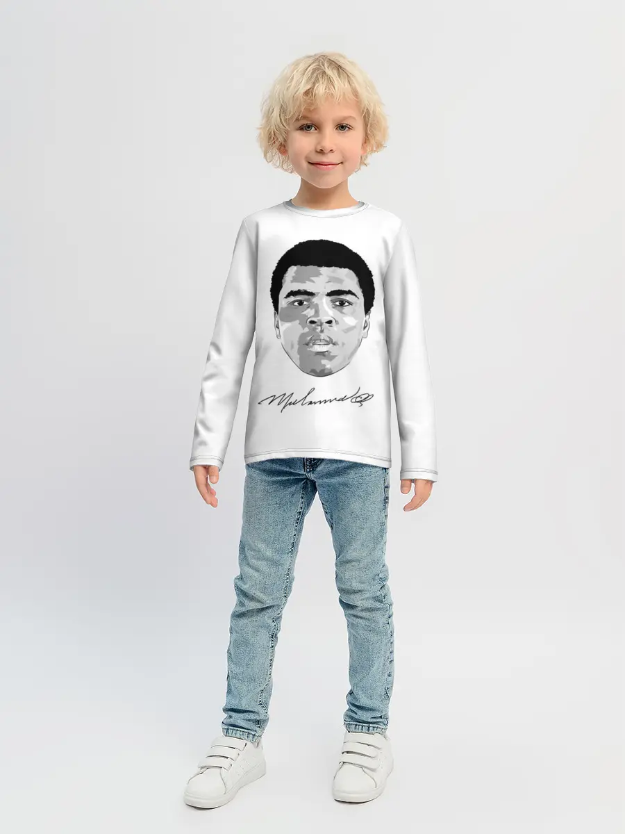 Детский лонгслив / Мухаммед Али