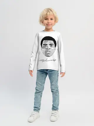 Детский лонгслив / Мухаммед Али