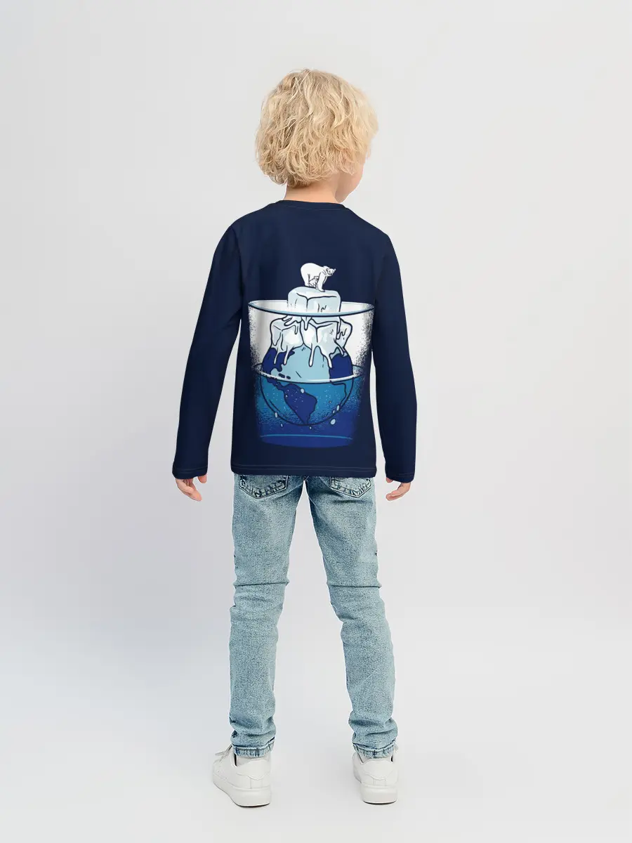 Детский лонгслив / Polar Ice Bear