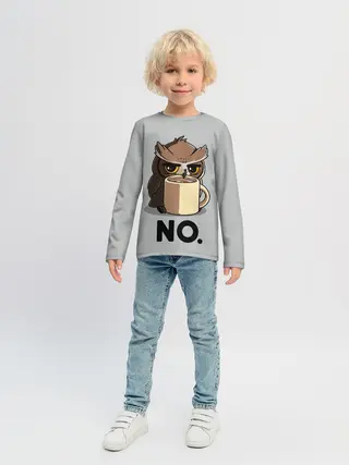 Детский лонгслив / NO.