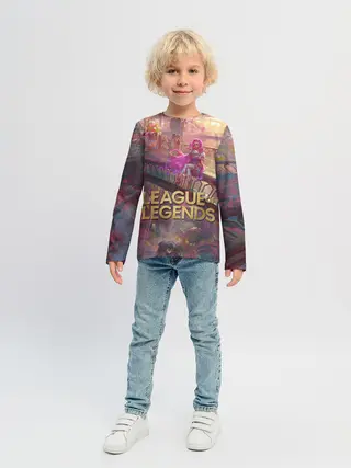 Детский лонгслив / Красотка | LOL