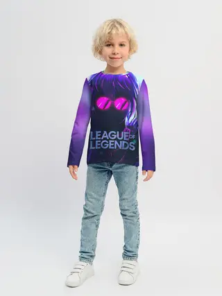Детский лонгслив / Evelynn | LOL