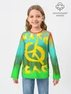 Детский лонгслив / Make peace
