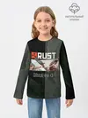 Детский лонгслив / Rust | Мамкин Рейдер | Раст