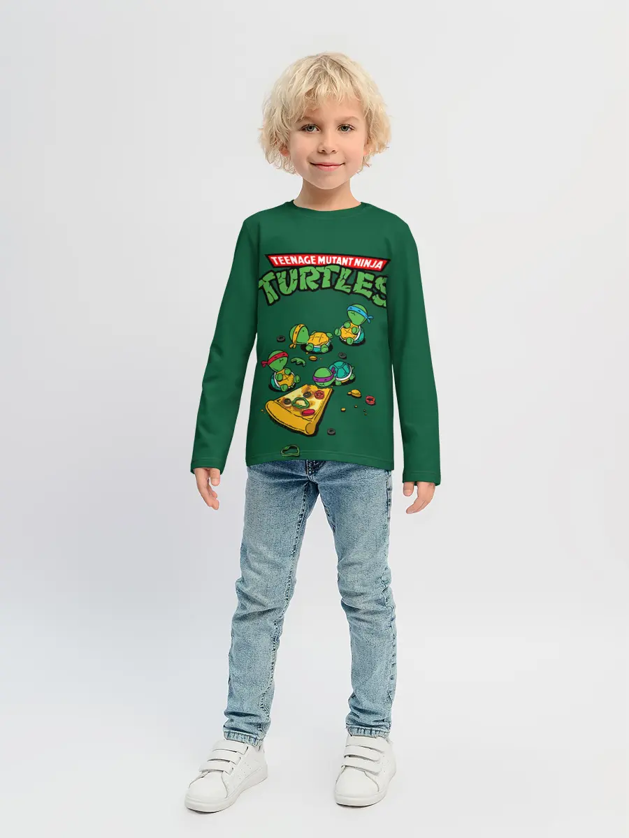 Детский лонгслив / PIZZA LOVER