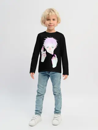 Детский лонгслив / ГОДЖО САТОРУ | GOJO SATORU