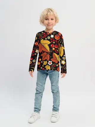 Детский лонгслив / ХОХЛОМА