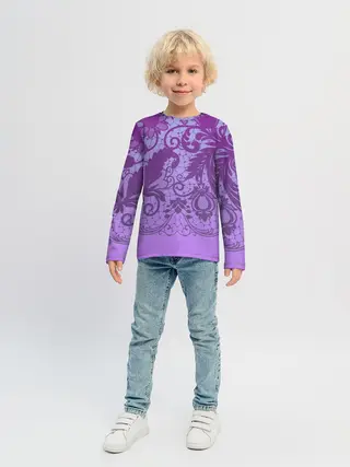 Детский лонгслив / Кружево