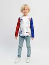 Детский лонгслив / BLUE WHITE & RED