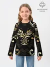Детский лонгслив / Черное золото