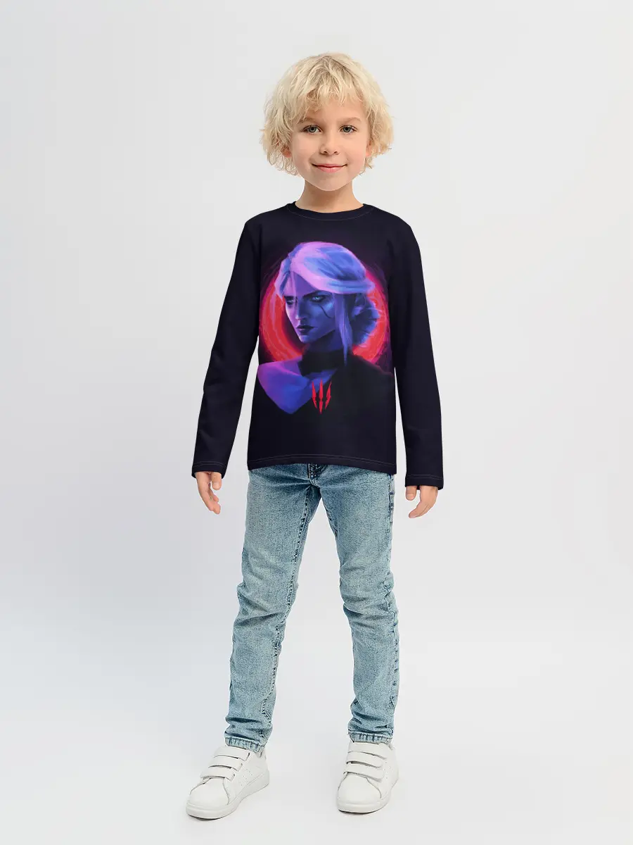 Детский лонгслив / Цири | Ведьмак