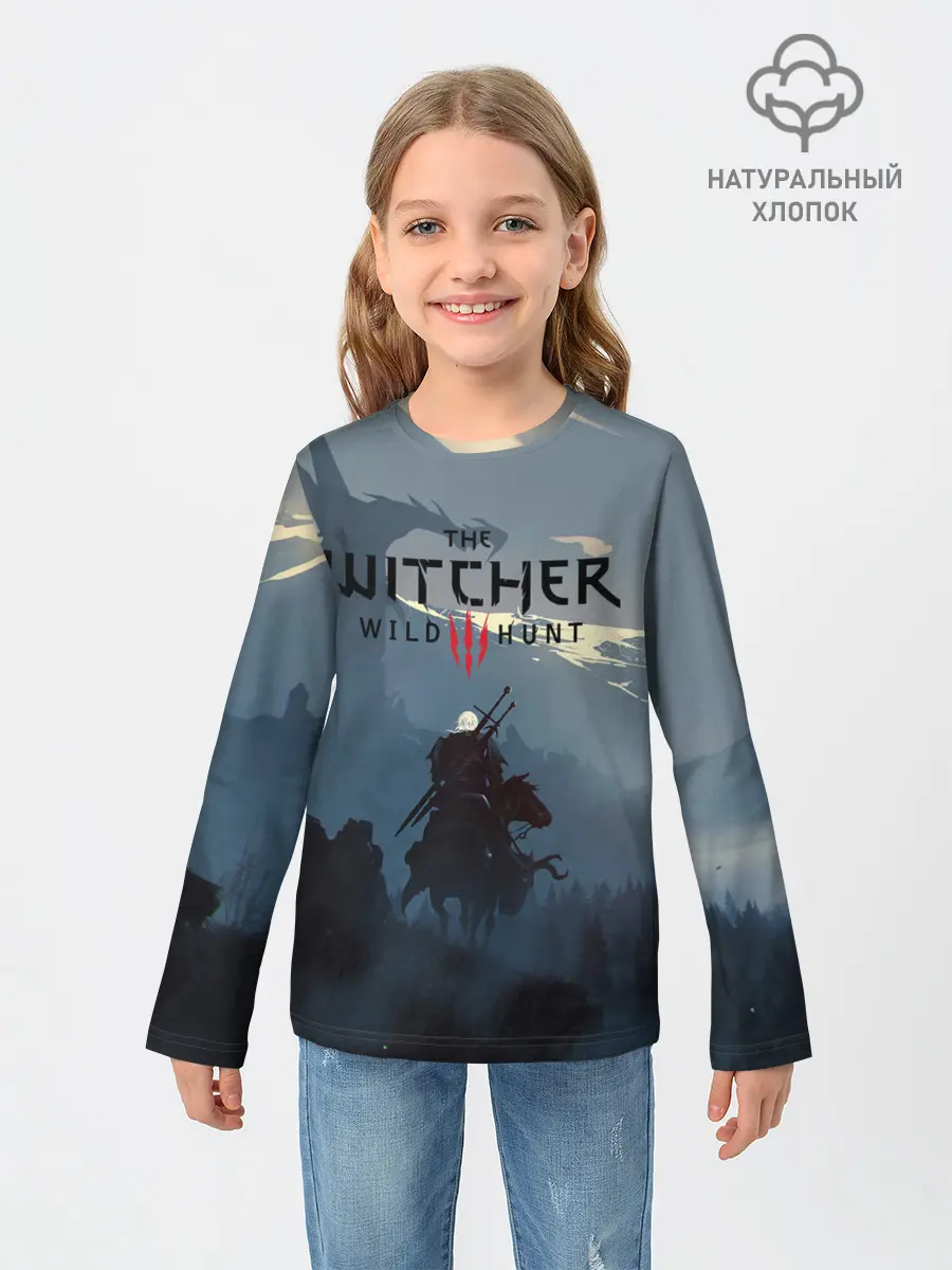 Детский лонгслив / Ведьмак
