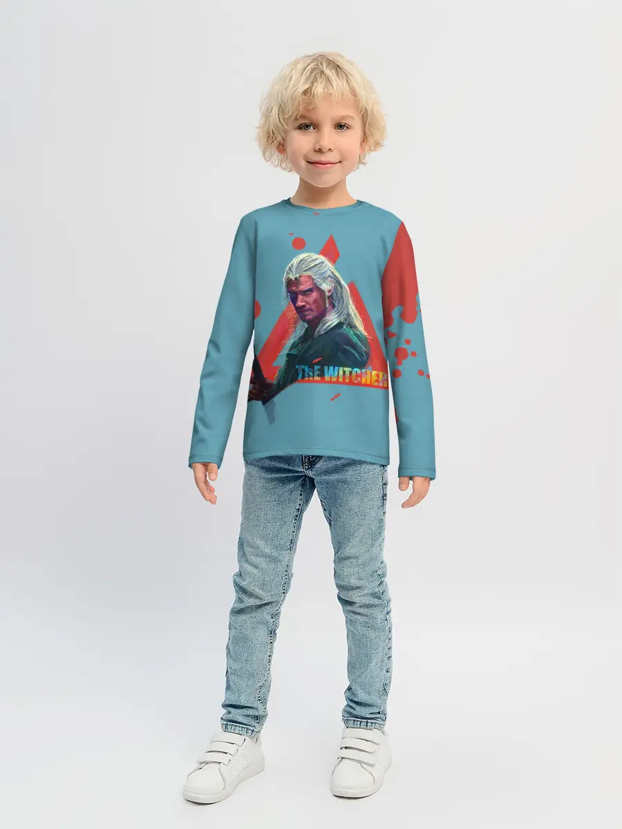 Детский лонгслив / Генри | Ведьмак