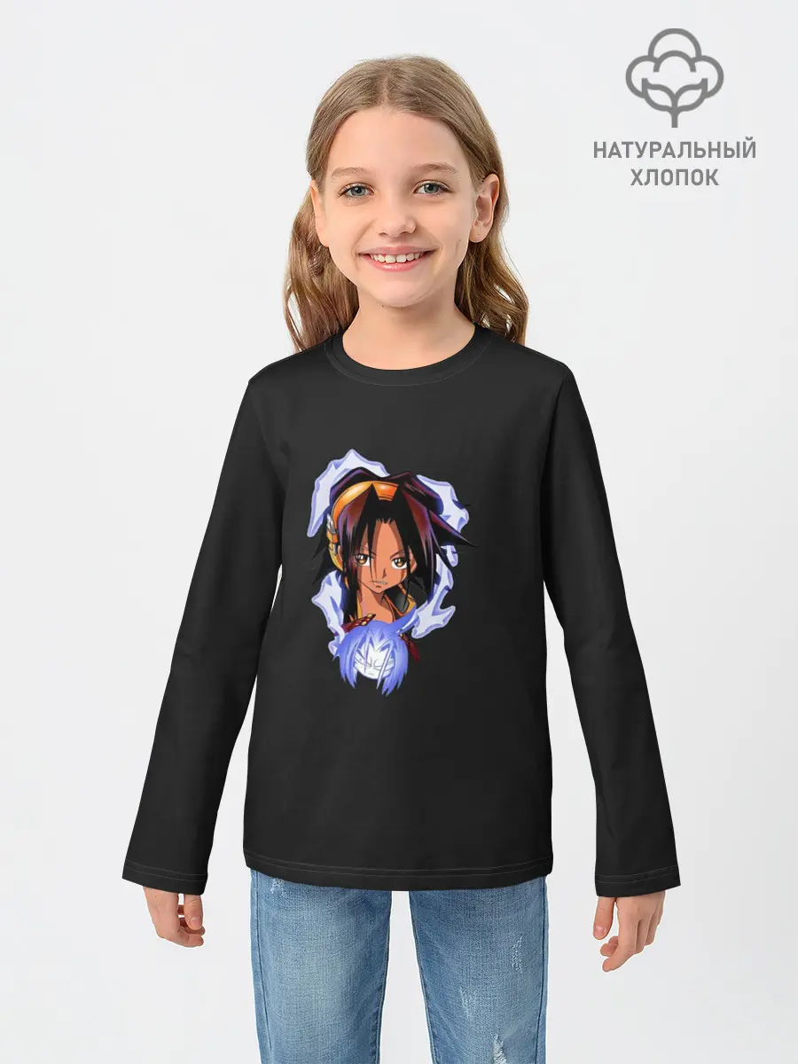 Детский лонгслив / Shaman King Duet