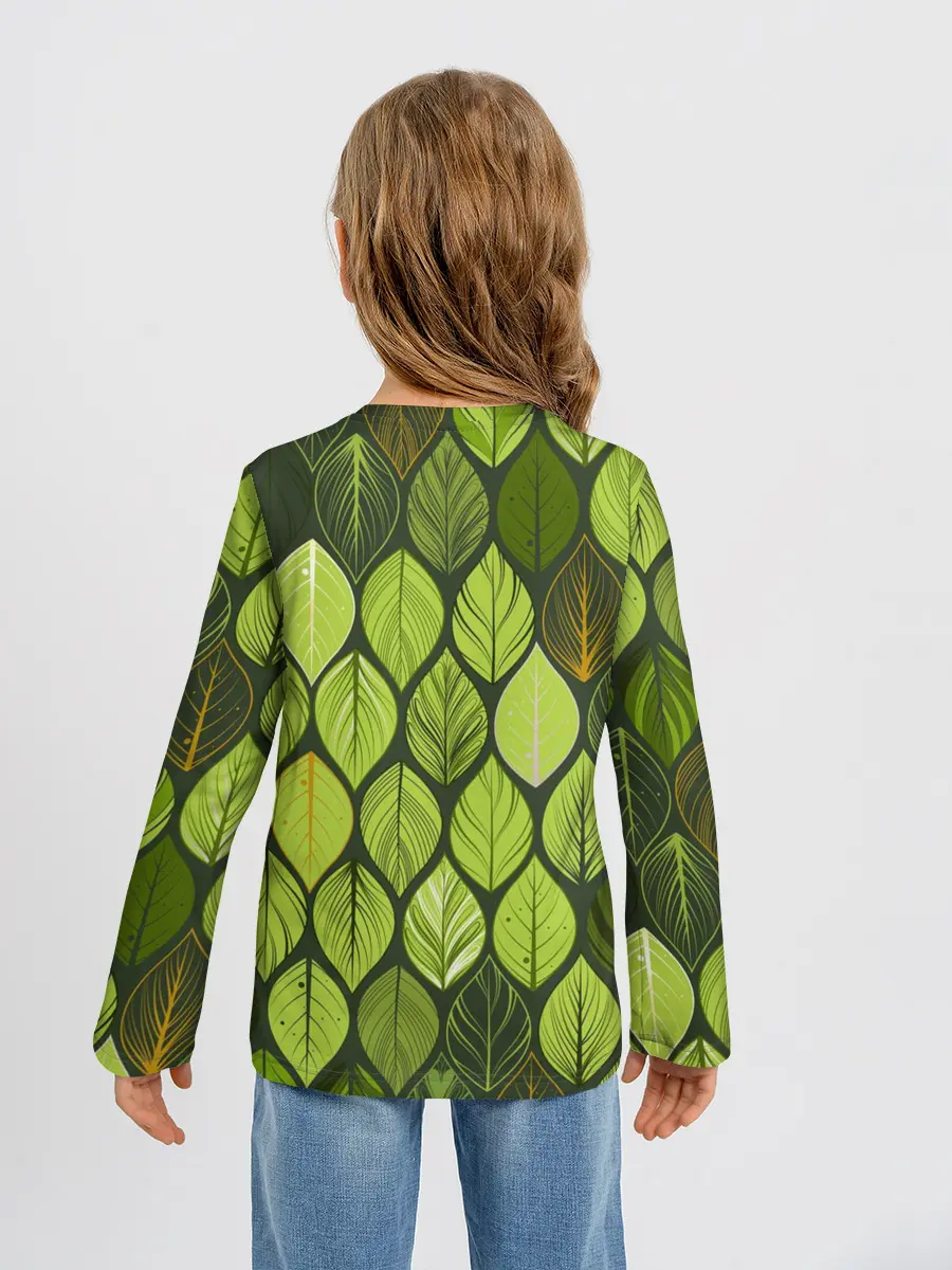 Детский лонгслив / ЛЕСНАЯ БРОНЯ