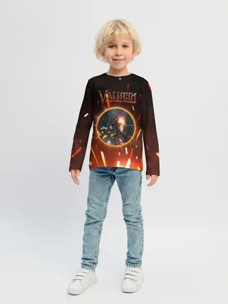 Детский лонгслив / Скелет из Вальхейма