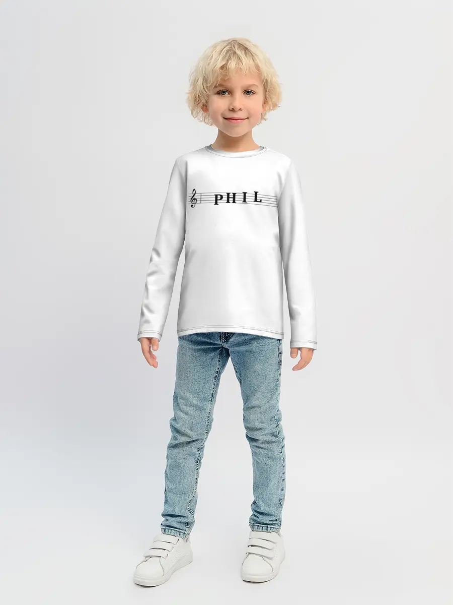 Детский лонгслив / Phil