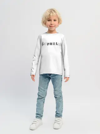 Детский лонгслив / Phil