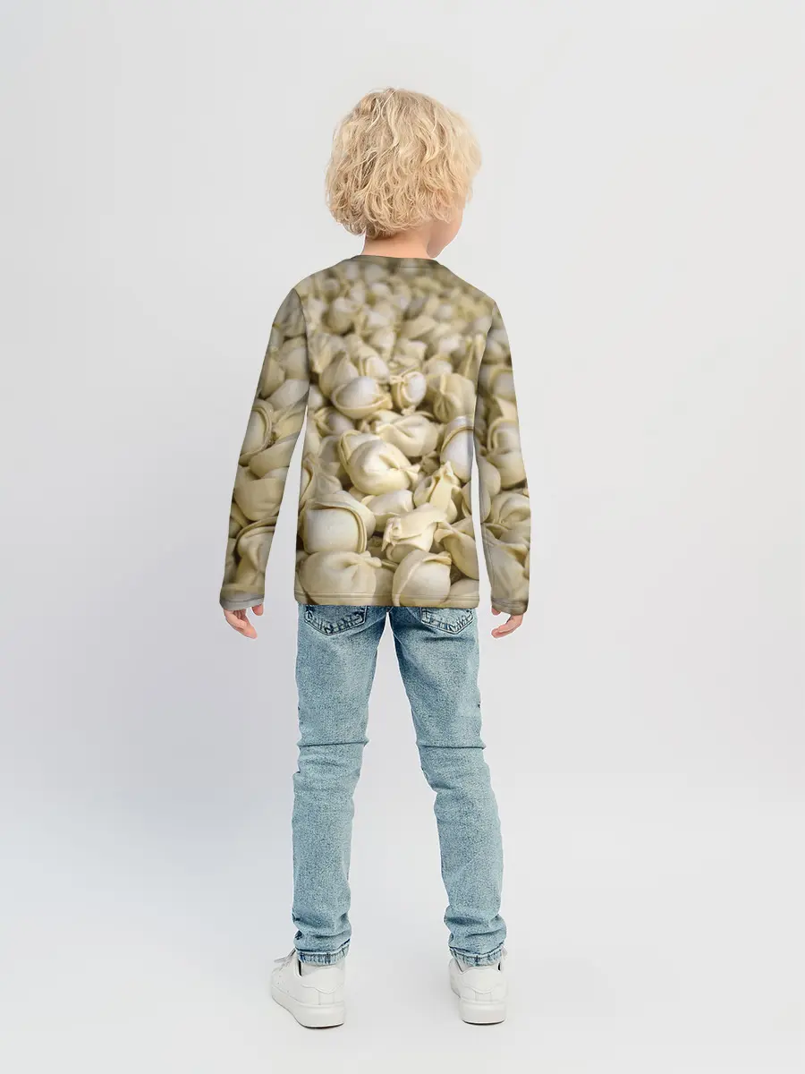 Детский лонгслив / Пельмени