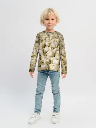 Детский лонгслив / Пельмени