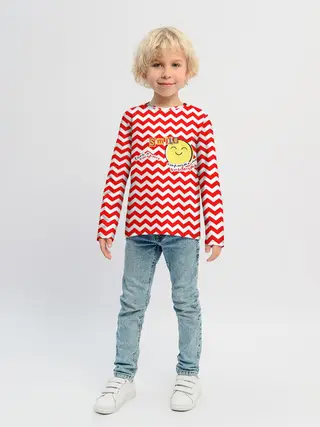 Детский лонгслив / Если я хмурюсь