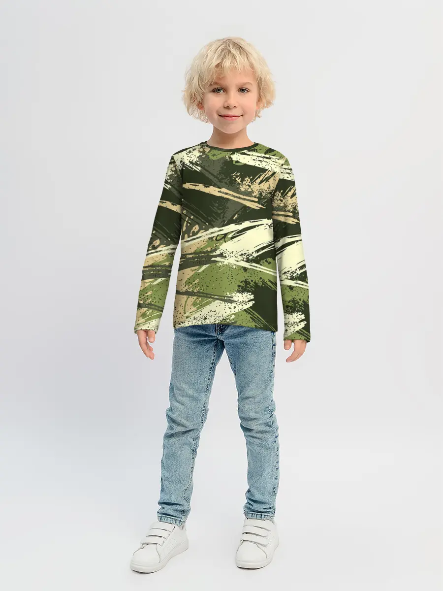 Детский лонгслив / КАМУФЛЯЖ