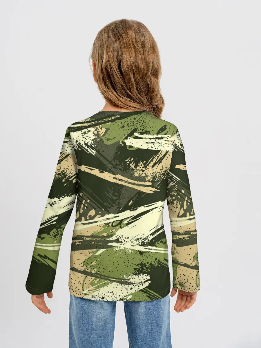 Детский лонгслив / КАМУФЛЯЖ