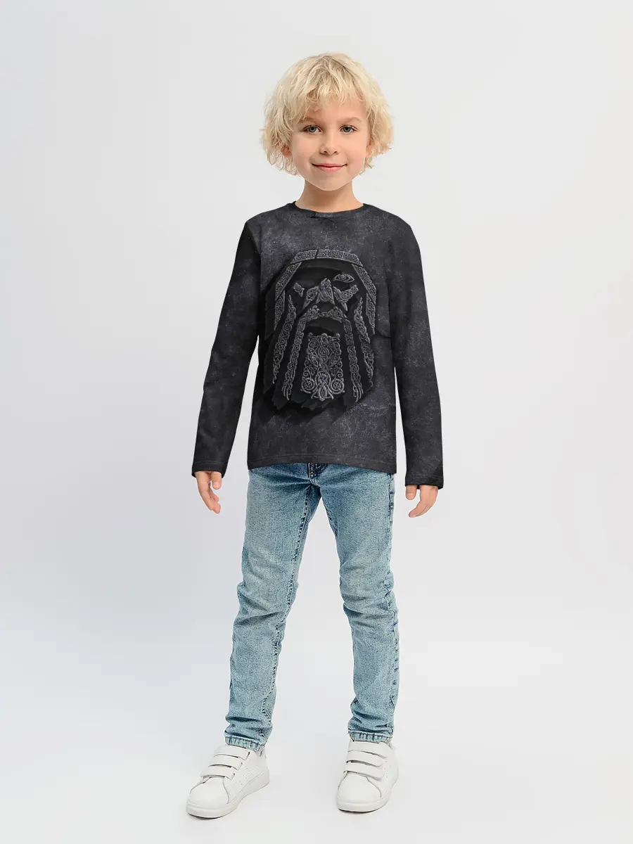 Детский лонгслив / Один