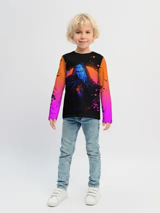 Детский лонгслив / Ведьмак в таверне