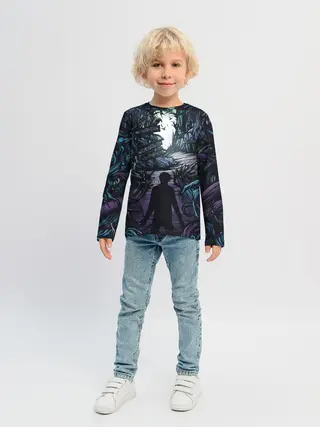 Детский лонгслив / Мистический Лес