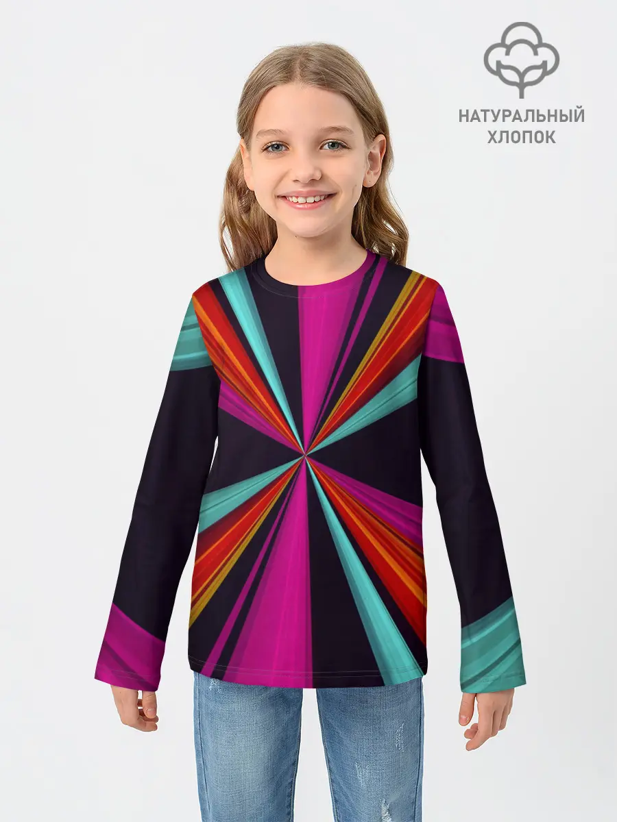 Детский лонгслив / Полосы