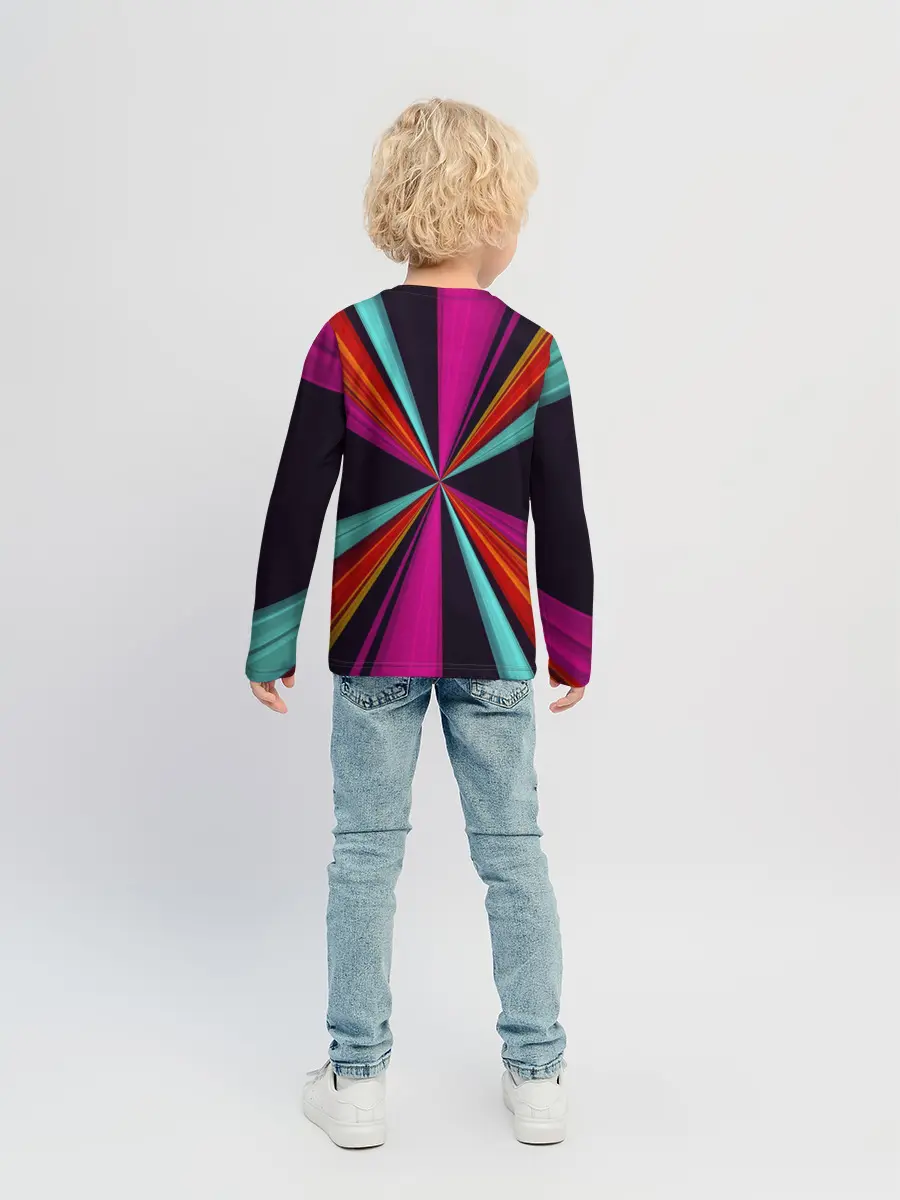 Детский лонгслив / Полосы