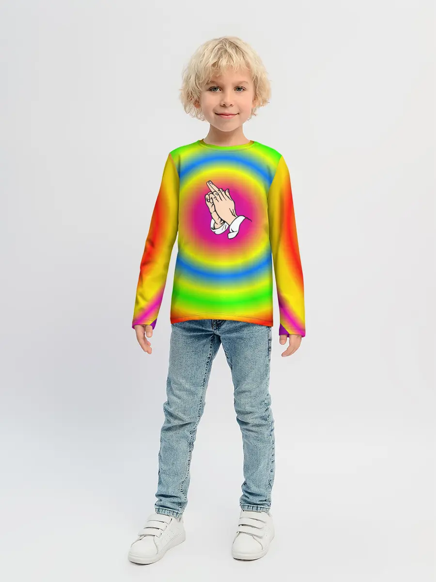Детский лонгслив / bright print