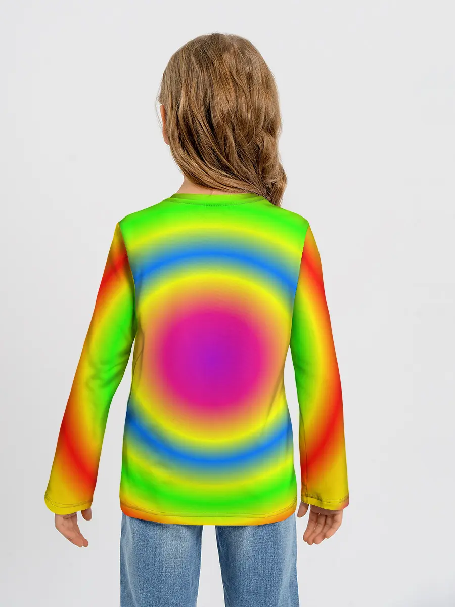 Детский лонгслив / bright print