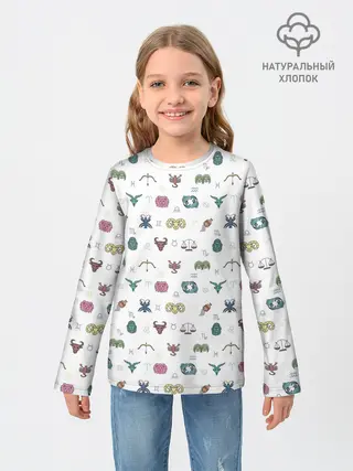 Детский лонгслив / Знаки Зодиака