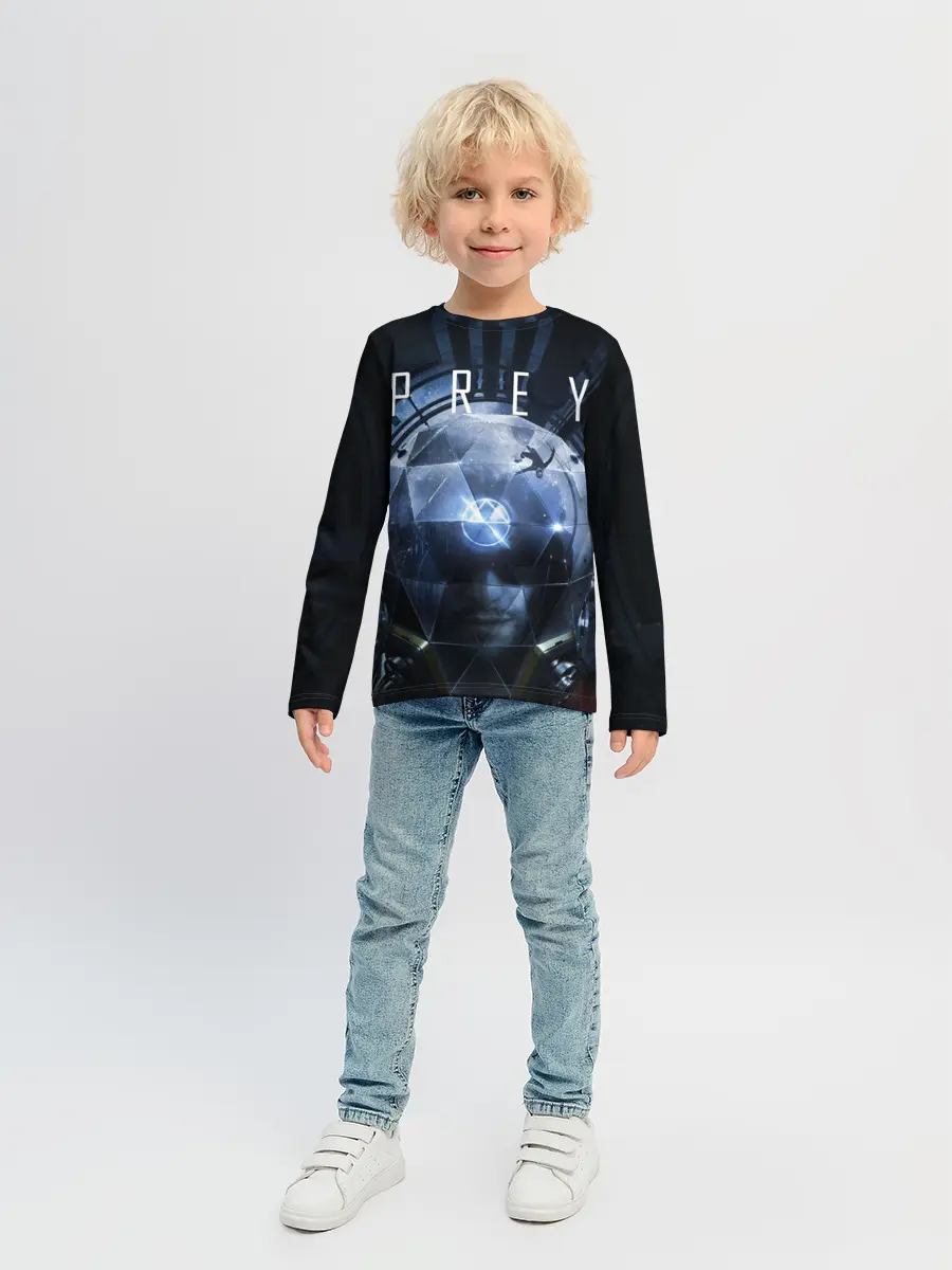 Детский лонгслив / Prey Морган Ю